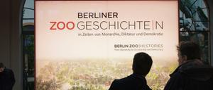 "Berliner Zoo-Geschichten" heißt die neue Dauerausstellung im Vorraum des Antilopenhauses im Zoologischen Garten. 