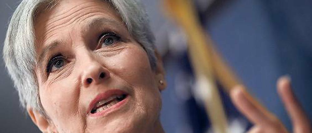 Jill Stein will mit der Initiative auch das Wahlsystem der USA reformieren. Foto: AFP
