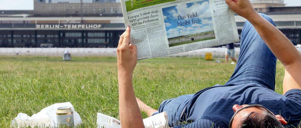 Zeit für Entschleunigung.