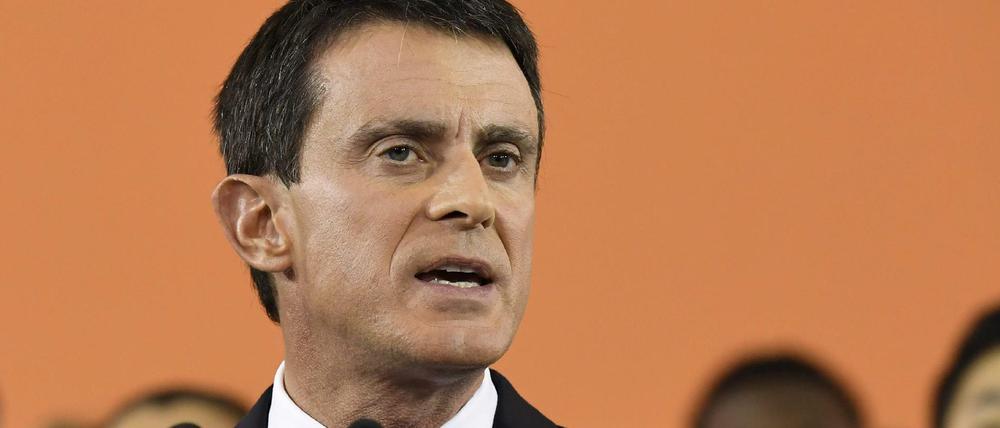 Große Ambitionen: Manuel Valls