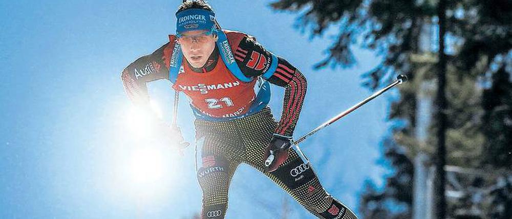 Nicht nur olympisch ein Quotengarant: Biathlon-Übertragungen wie am Sonntag vom Weltcup in Östersund (ARD, 11 Uhr 10) erreichen ein Millionen-Publikum.