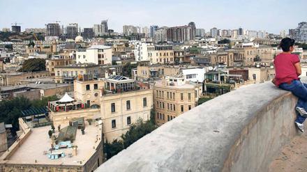  Die Altstadt von Baku