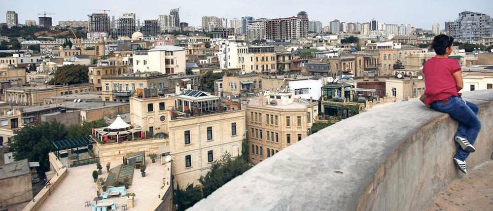  Die Altstadt von Baku