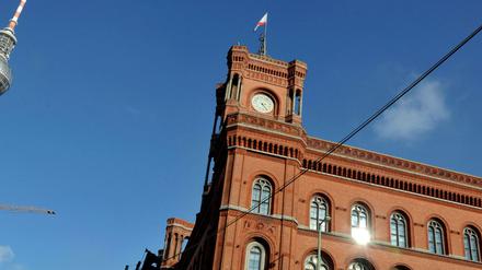 Abschied und Anfang. Der alte Senat geht, das Rote Rathaus bleibt. 