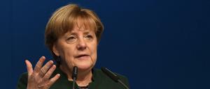 Angela Merkel beim CDU-Parteitag in Essen. 