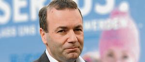 Der CSU-Politiker Manfred Weber hatte sich Bedenkzeit erbeten, ob der Chef des EU-Parlaments wird, und nun abgesagt. 
