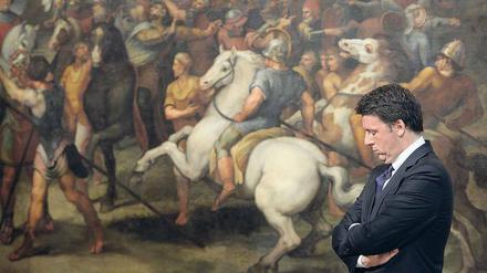 Keine Perspektive. Der italienische Premierminister Matteo Renzi will offenbar möglichst baldige Neuwahlen im Land durchsetzen.