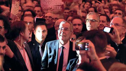 Im Mittelpunkt. Alexander Van der Bellen