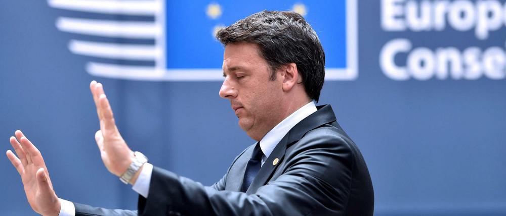 Matteo Renzi.