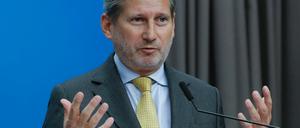 EU-Erweiterungskommissar Johannes Hahn.