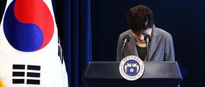 Südkoreas Präsidentin Park Geun Hye.