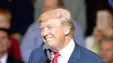 Zukünftiger Präsident der Vereinigten Staaten von Amerika: Donald Trump.