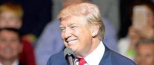 Zukünftiger Präsident der Vereinigten Staaten von Amerika: Donald Trump.