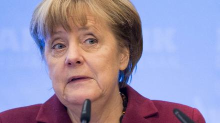 Bundeskanzlerin Angela Merkel (CDU).