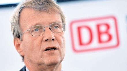 Deutsche Bahn Manager Ronald Pofalla.