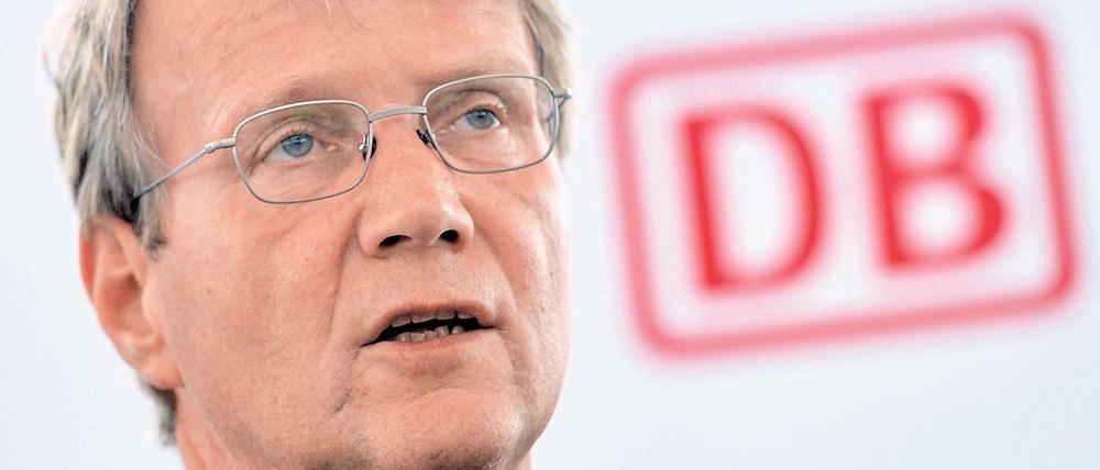 Deutsche Bahn Manager Ronald Pofalla.