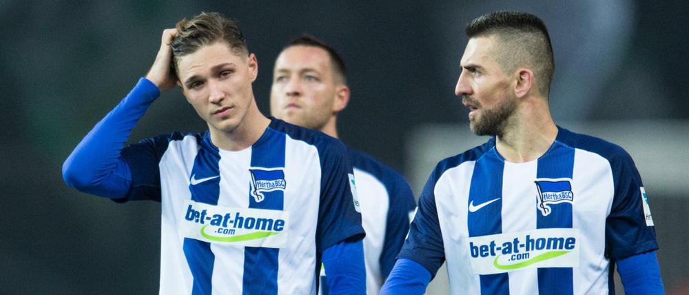 Alter, was war das denn? Ibisevic (r.) und Stark scheinen nach der Niederlage erst einmal fassungslos.