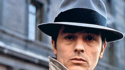 Ein Gesicht wie kein zweites: Alain Delon in dem Filmklassiker "Der eiskalte Engel" von Jean-Pierre Melville