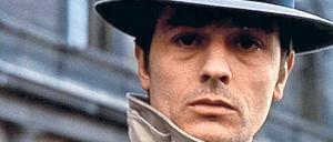 Ein Gesicht wie kein zweites: Alain Delon in dem Filmklassiker "Der eiskalte Engel" von Jean-Pierre Melville