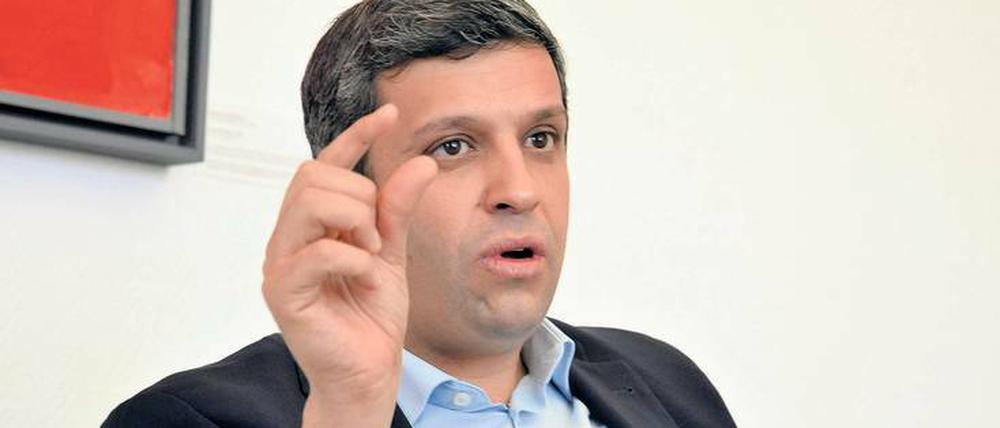Raed Saleh sitzt seit zehn Jahren für die SPD im Abgeordnetenhaus.