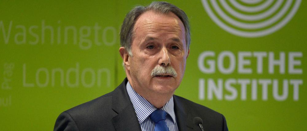 Klaus-Dieter Lehmann, Präsident des Goethe-Instituts.