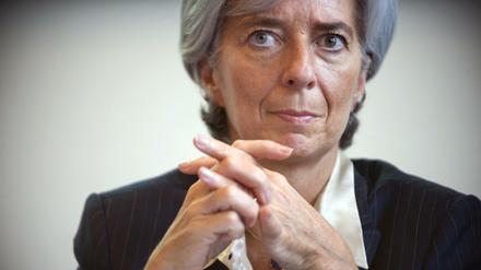 IWF-Chefin Christine Lagarde.