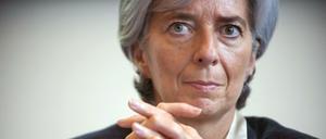 IWF-Chefin Christine Lagarde.