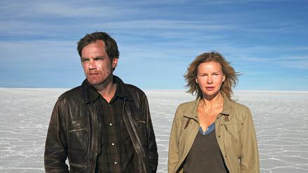 Michael Shannon und Veronica Ferres