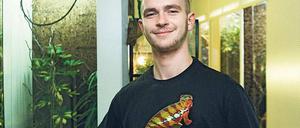 Fast wie in Madagaskar. Für seine Chamäleons hat Jonas Hänsel einen warmen Raum eingerichtet. Die Terrarien werden stets feucht gehalten.