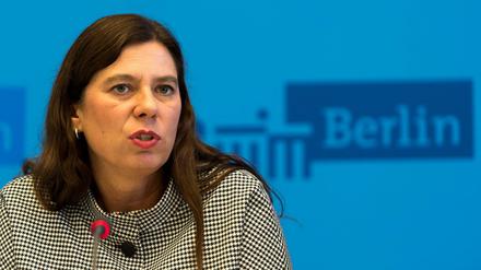 Bildungssenatorin Sandra Scheeres (SPD).