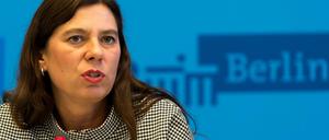 Bildungssenatorin Sandra Scheeres (SPD).