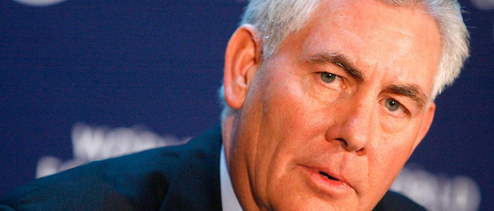 Trumps Wahl: ExxonMobil-Chef Rex W. Tillerson