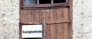 Marode Substanz. Um den Anti-Doping-Kampf in Deutschland (hier die Kontrollbox für Pferde in Hoppegarten) ist es nicht zum Besten bestellt.