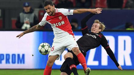 Der Eindruck täuscht. Leverkusen mit Julian Brandt lief gegen Monaco selten hinterher, sondern meist vorweg.