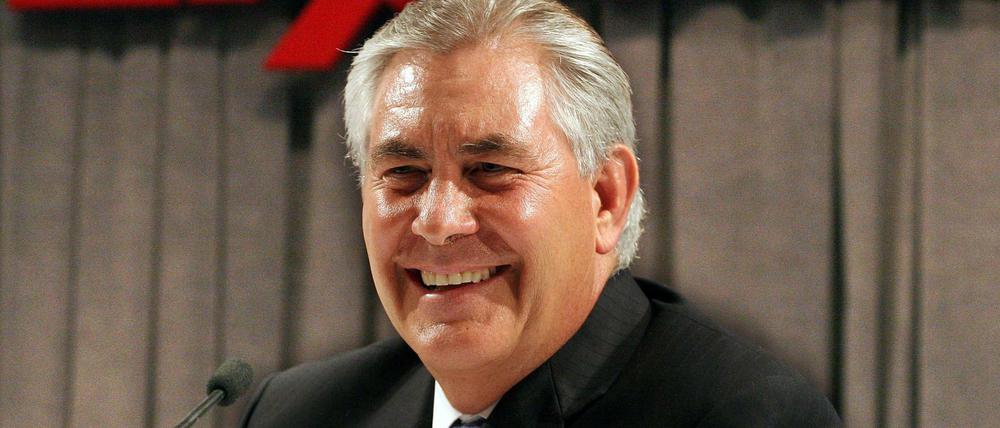 Ein Putin-Freund als US-Außenminister. Derzeit ist Rex Tillerson noch Chef des Ölkonzern Exxon Mobil.