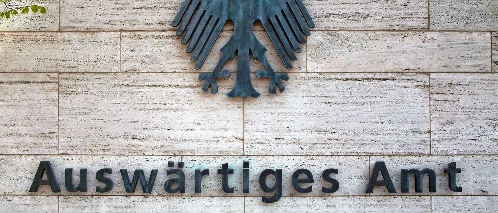 Das Auswärtige Amt in Berlin.