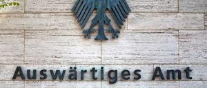 Das Auswärtige Amt in Berlin.