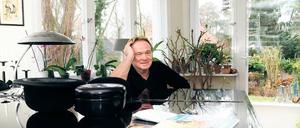 Klaus Hoffmann hat die meisten seiner neuen Chansons zu Hause in seiner alten Villa in Kladow geschrieben. 