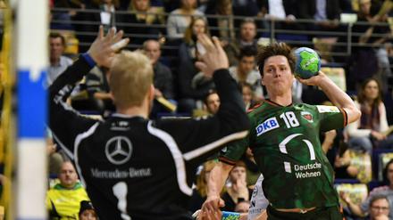 Ausgenommen von der Kritik. Rechtsaußen Hans Lindberg war zuletzt der sportlich stärkste Spieler im Kader der Füchse Berlin. 