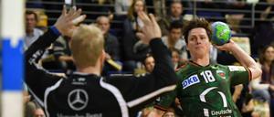 Ausgenommen von der Kritik. Rechtsaußen Hans Lindberg war zuletzt der sportlich stärkste Spieler im Kader der Füchse Berlin. 