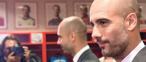 Pep und Guardiola. Der Autor hat im Fußballtrainer zwei verschiedene Persönlichkeiten gefunden.