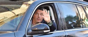 Abschied oder Rückkehr? Der zurückgetretene Staatspräsident Matteo Renzi wird als sein eigener Nachfolger gehandelt.