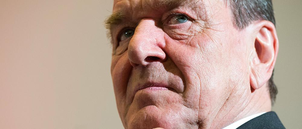 Ex-Kanzler Gerhard Schröder (SPD). 