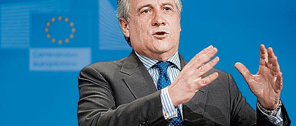 Antonio Tajani soll nächster EU-Parlamentspräsident werden.