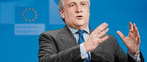 Antonio Tajani soll nächster EU-Parlamentspräsident werden.