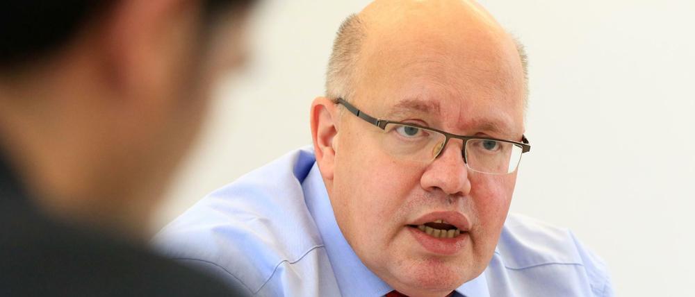 Kanzleramtsminister Peter Altmaier koordiniert die Flüchtlingspolitik der Bundesregierung.