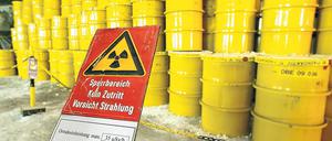 In rund 500 Metern Tiefe lagern im Endlager in Morsleben (Bördekreis) Fässer mit Atommüll.