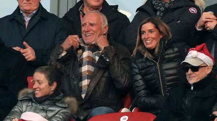 Da freut sich der Chef. Red-Bull-Boss Dietrich Mateschitz.