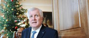 In Wunschlaune: CSU-Chef Horst Seehofer im (hier im Bayerischen Landtag) wünscht sich eine Obergrenze. 