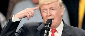 Donald Trump hatte angekündigt, das Internet aus Sicherheitsgründen an bestimmten Stellen „zu schließen“.